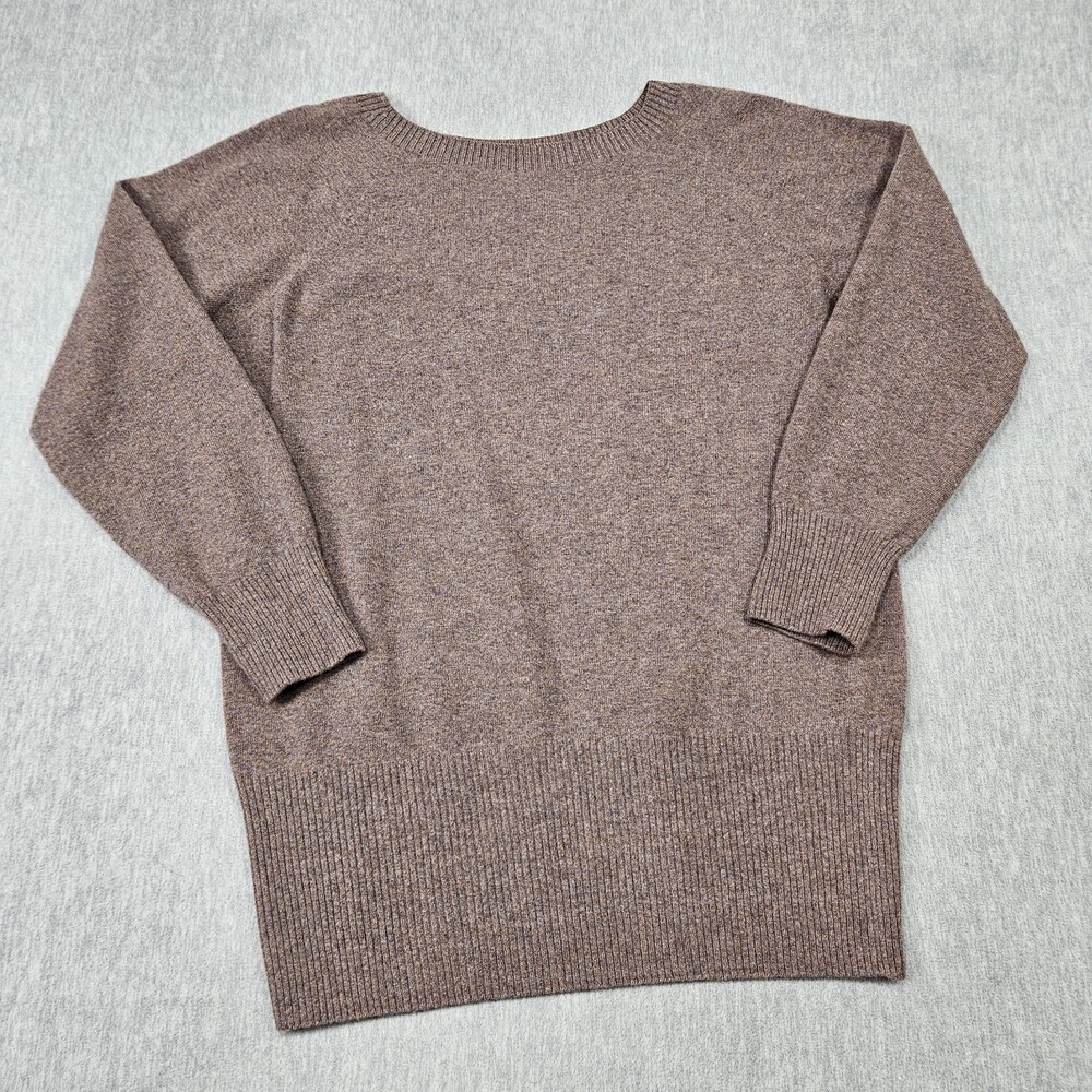 Celtic & Co. Womens Large Sweater Tunic 100% Lambswool Long Sleeve Made in UK
